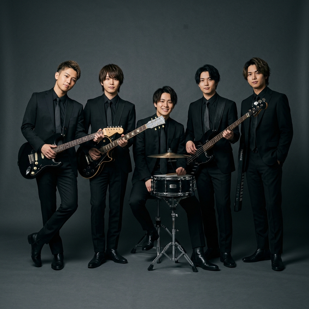 Mrs. GREEN APPLE Black Suits